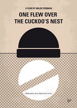 No454 One Flew Over the Cuckoos Nest van Chungkong Art