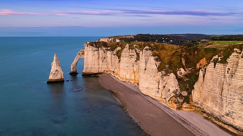 Krijtrotsen bij Etretat, Frankrijk