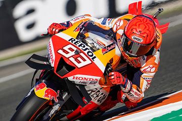 Marc Marquez van Marco Dek