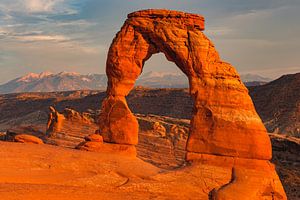 Delicate Arch im Arches-Nationalpark, Utah, USA von Henk Meijer Photography