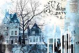 artistic rural background, seasonal graphics 3 by Ariadna de Raadt-Goldberg