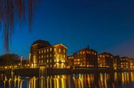 Raambuurt Deventer tijdens kerst. by Han Kedde thumbnail