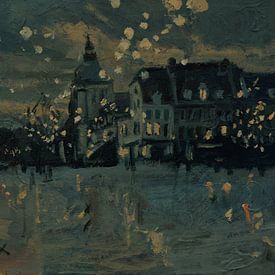 Decemberlichtjes op de Markt van Nop Briex