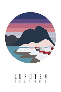 Noorwegen - Lofoten eilanden van Walljar