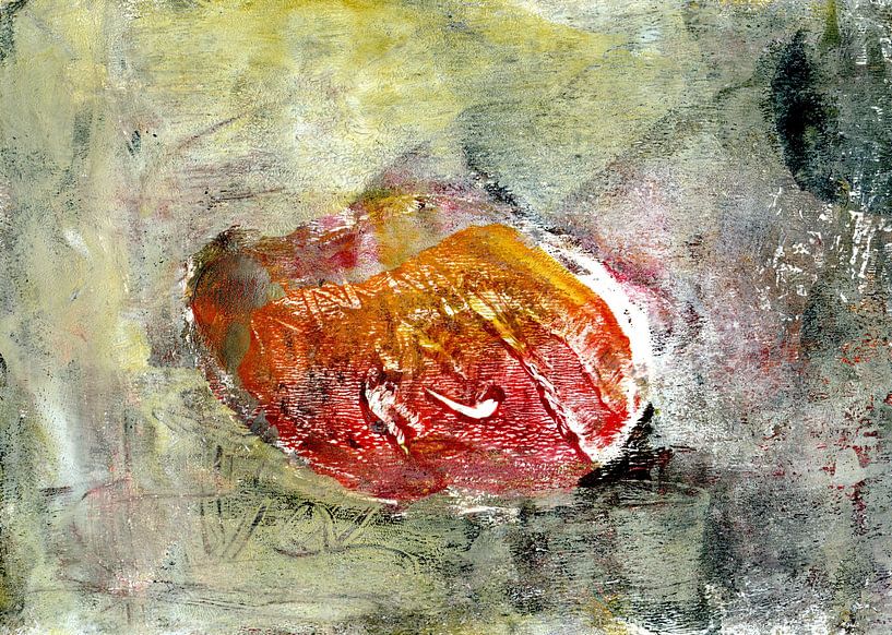 Série Pierre 3 en rouge par Claudia Gründler