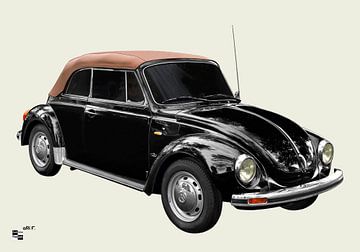 VW Beetle 1303 Convertible by aRi F. Huber