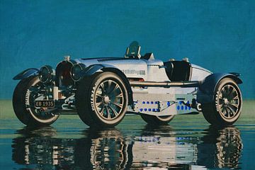 De klassieke Bugatti EB Phoenix uit 1935 - Een conceptauto van Jan Keteleer