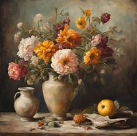stilleven orange
