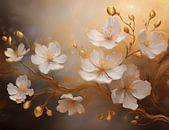 Cherry Flower Gold 055 by Art-Time thumbnail