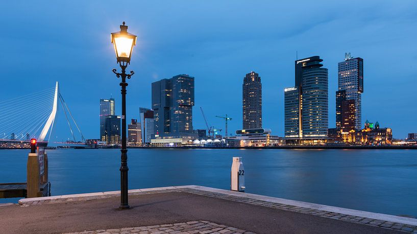 Panorama vanaf de haven van Elles Rijsdijk