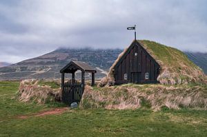 Grafarkirkja in Island von Tim Vlielander