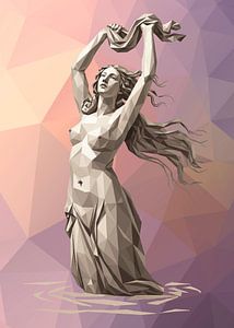 Venus Rising Lowpoly