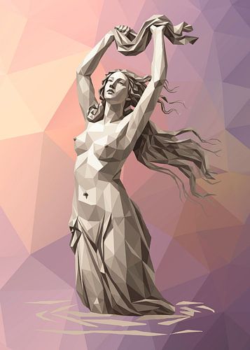 Venus Rising Lowpoly
