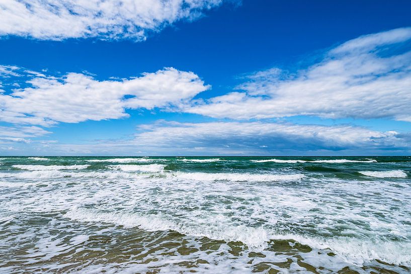 The western beach on the Fischland-Darß by Rico Ködder