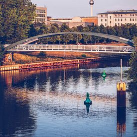 Berlin - Nordhafen / Kieler Brücke von Alexander Voss