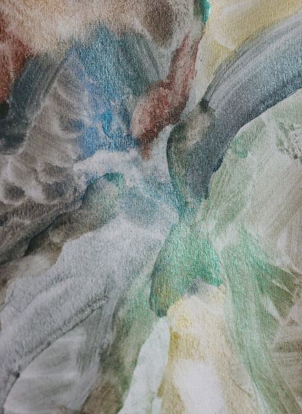 Parelmoer Aquarel van Klaske de Wal