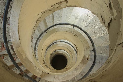 Treppe zur Finsternis