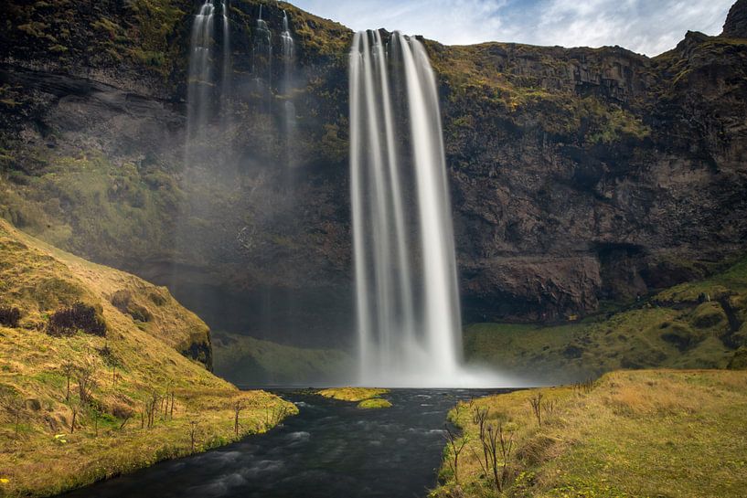 Seljalandsfoss waterfall Iceland by Samantha Schoenmakers