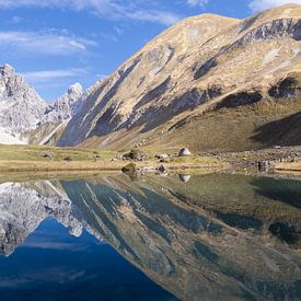 Eternity in the mirror of the ice lake by Walter G. Allgöwer