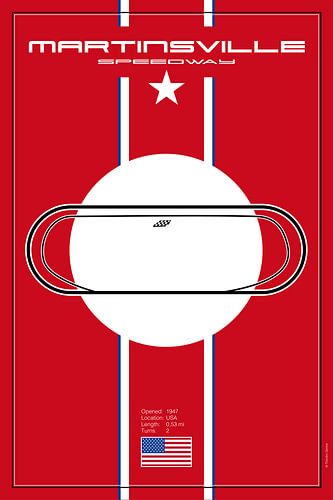 Martinsville Speedway by Theodor Decker