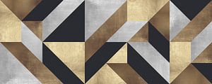 Graue und goldene Zusammensetzung 4