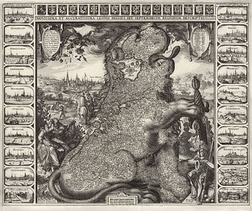Leonis Belgici van World Maps