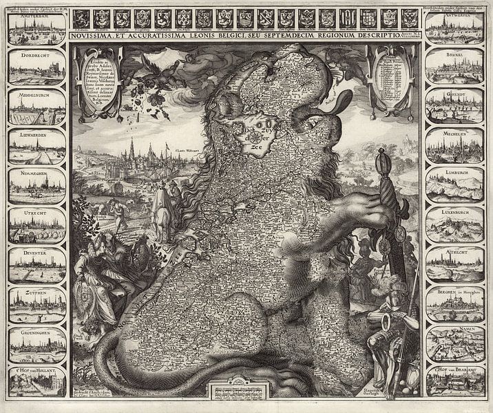 Leonis Belgici by World Maps