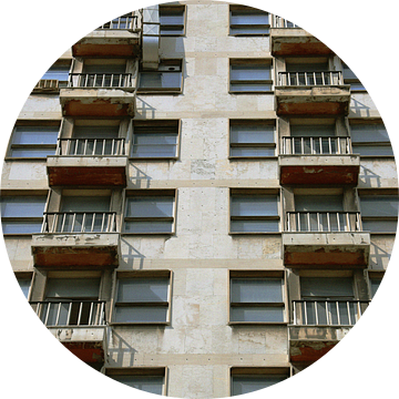 Belgrade Balconies van Floor van der Vrande