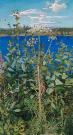 Wild Angelica, 1889, Akseli Gallen-Kallela