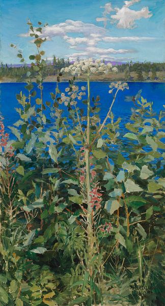 Wilde Engelwortel, 1889, Akseli Gallen-Kallela van Meesterlijcke Meesters