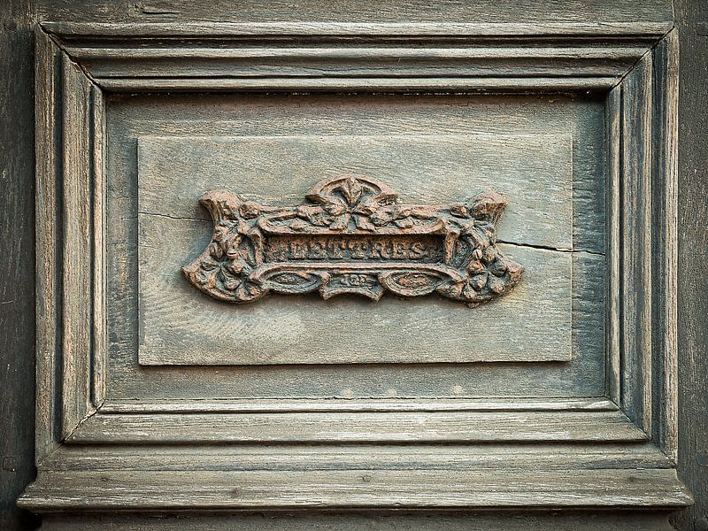 Old French letterbox by Halma Fotografie