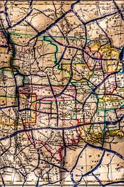 Kartenkunst Amerika von Truckpowerr