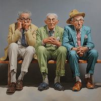 Leeftijd Wijsheid Levenservaring Humor Vriendschap Leven