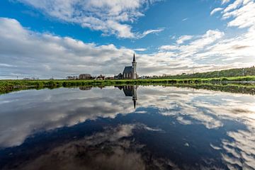 Texel Den Hoorn Tagesspiegeleffekt durch die Wassersäule von Texel360Fotografie Richard Heerschap