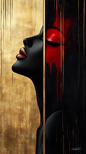 gold - schwarz - rot