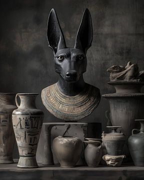 ÄGYPTEN STILLLEBEN ANUBIS 01 von AHAI depARTment