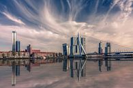 Rotterdam Skyline van Michiel Buijse thumbnail