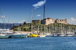ANTIBES Festung Fort Carré und Hafen Port Vauban