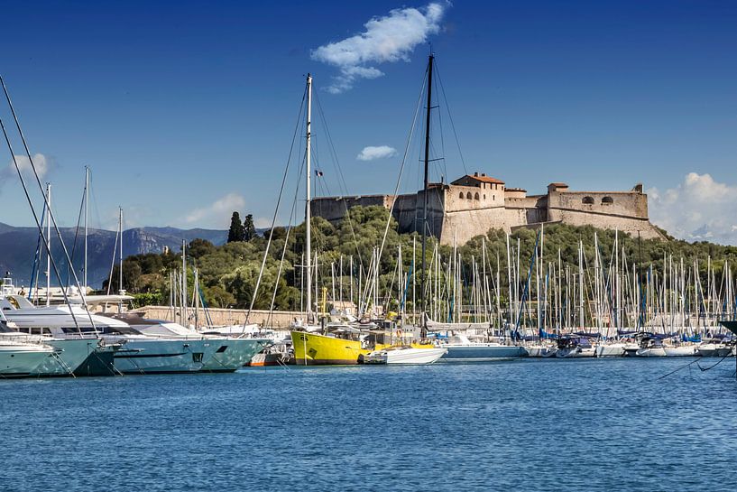 ANTIBES Fort Carré en Port Vauban Haven van Melanie Viola