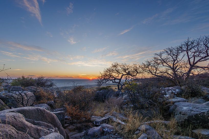 Lever de soleil sur l'île de Kubu par Eddie Meijer