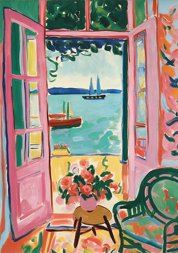 Henri Matisse inspireert het Middellandse Zeegebied van Niklas Maximilian