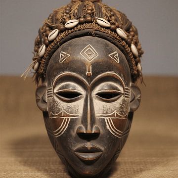 Afrikaans Masker # 3 van hakadesign