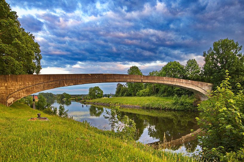 Bogenbrücke in Dörverden von Christian Harms