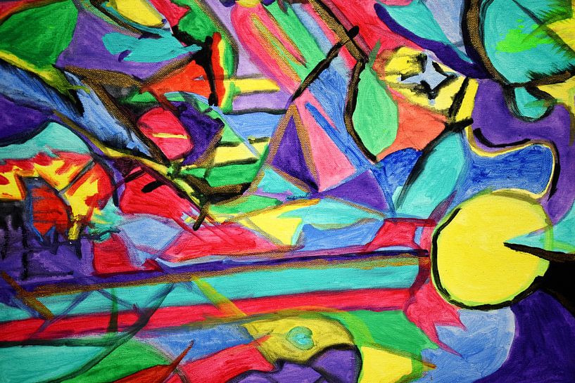 Painting by Elsbeth Verheul