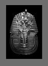 Die Totenmaske des Tutanchamun von Frans Lemmens Miniaturansicht