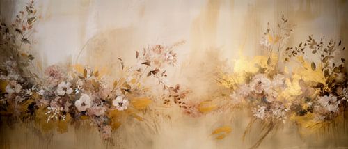 Bloemen Rococo Schilderij