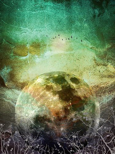 MOON under MAGIC SKY X