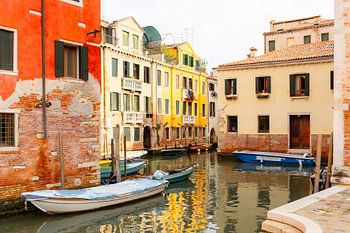 Een warme dag in venetie.