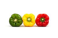 Gekleurde paprika's