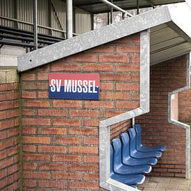 Dug outs bij SV Mussel | Over de Bal van Over de Bal